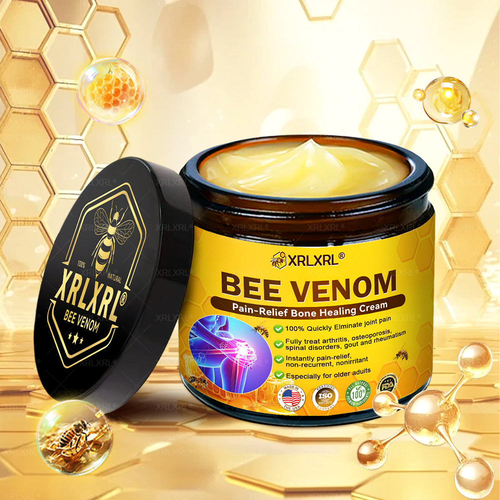 XRLXRL® Bee Venom Pain-Relief Bone Healing Cream 🌟(Specially for older adults)