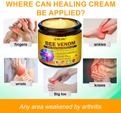 XRLXRL® Bee Venom Pain-Relief Bone Healing Cream 🌟(Specially for older adults)
