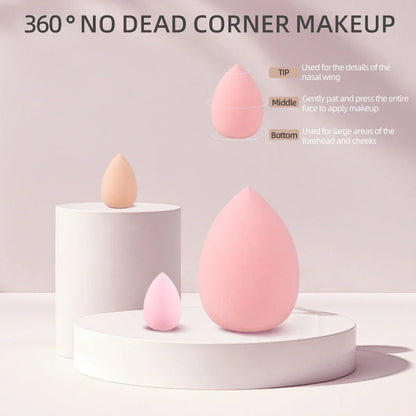 Makeup Brushes and Sponges Set, Pink Makeup Puff, Beauty Egg, Headband, Wristband Remover Kit, Makeup Tool, Gift 20-32pcs